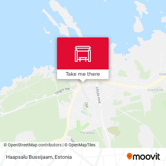 Haapsalu Bussijaam map