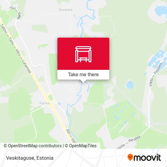 Карта Veskitaguse