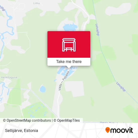 Карта Sellijärve