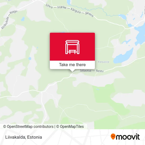 Карта Liivakalda