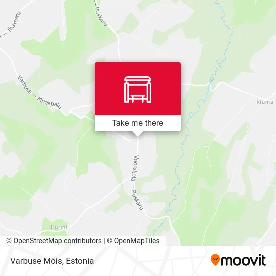Карта Varbuse Mõis