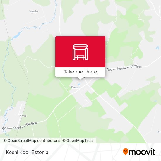 Keeni Kool map