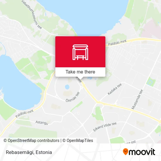 Карта Rebasemägi