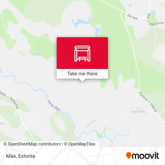 Карта Mäe