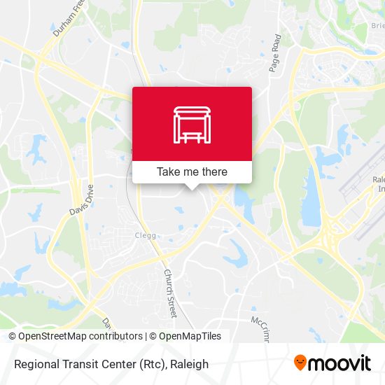 Mapa de Regional Transit Center (Rtc)