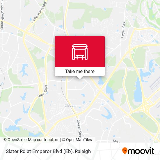 Mapa de Slater Rd at Emperor Blvd (Eb)