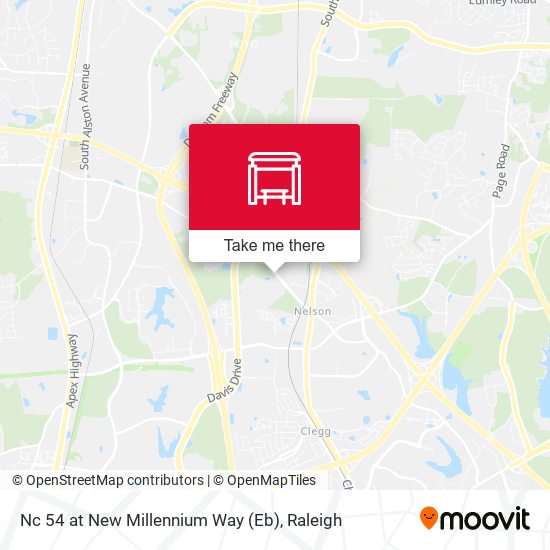 Mapa de Nc 54 at New Millennium Way (Eb)