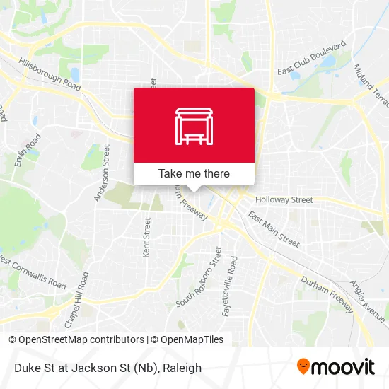 Mapa de Duke St at Jackson St (Nb)