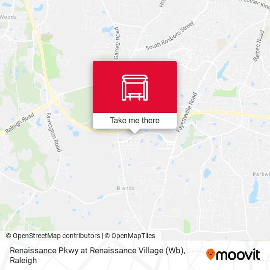 Renaissance Pkwy at Renaissance Village (Wb) map