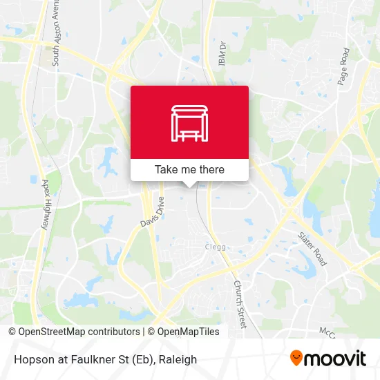 Hopson at Faulkner St (Eb) map