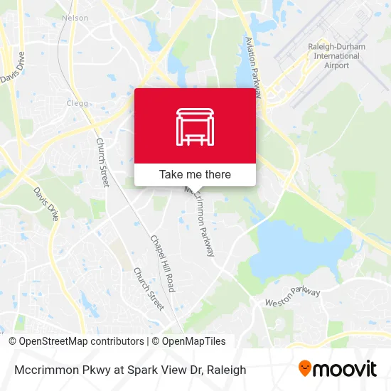 Mccrimmon Pkwy at Spark View Dr map
