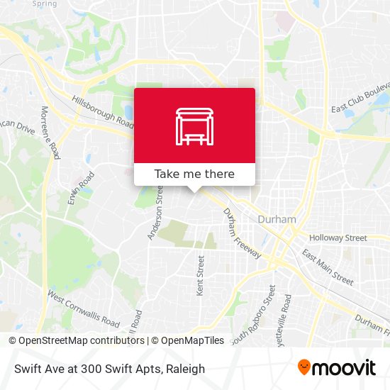 Mapa de Swift Ave at 300 Swift Apts