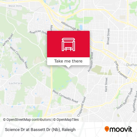 Science Dr at Bassett Dr (Nb) map