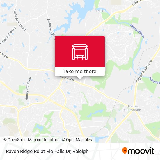 Raven Ridge Rd at Rio Falls Dr map