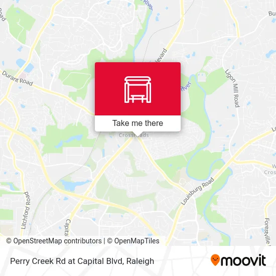 Perry Creek Rd at Capital Blvd map