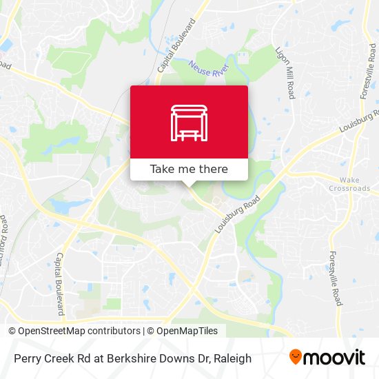 Perry Creek Rd at Berkshire Downs Dr map