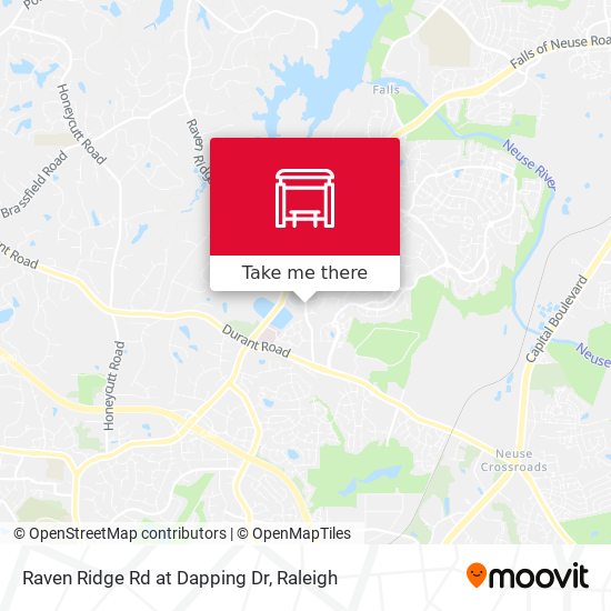 Mapa de Raven Ridge Rd at Dapping Dr