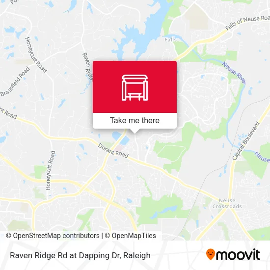 Mapa de Raven Ridge Rd at Dapping Dr