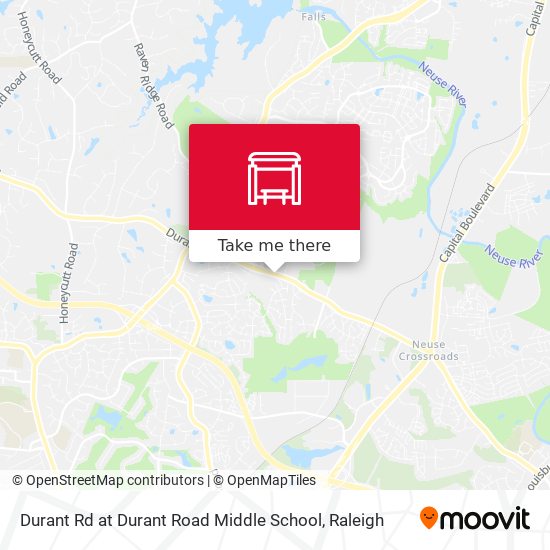 Durant Rd at Durant Road Middle School map