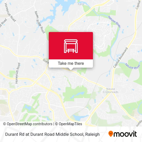 Mapa de Durant Rd at Durant Road Middle School