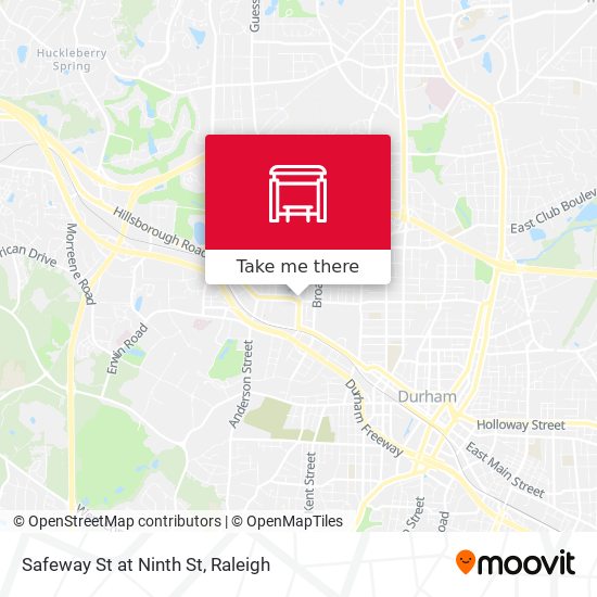 Mapa de Safeway St at Ninth St