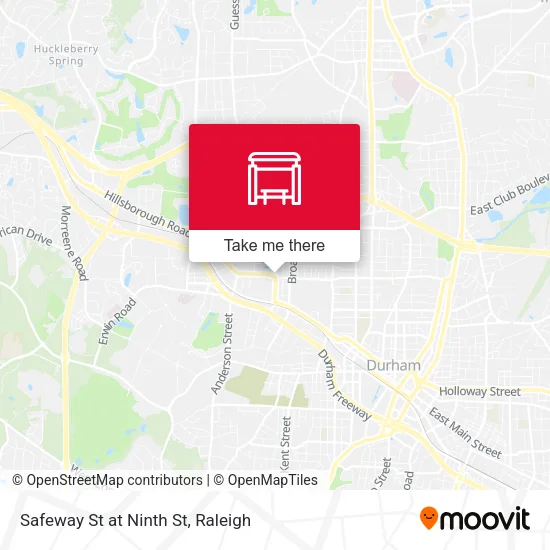 Mapa de Safeway St at Ninth St