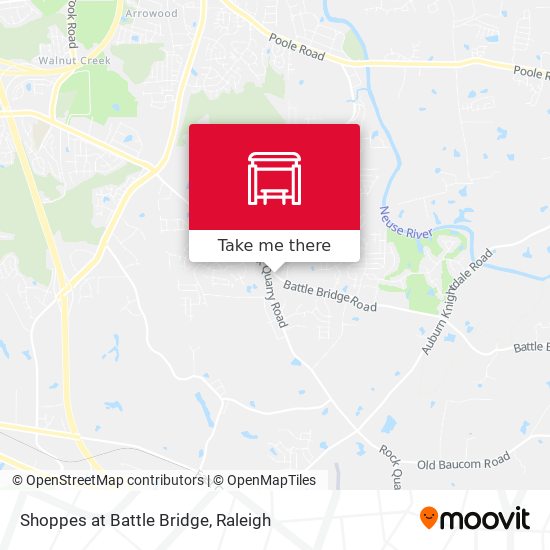 Mapa de Shoppes at Battle Bridge