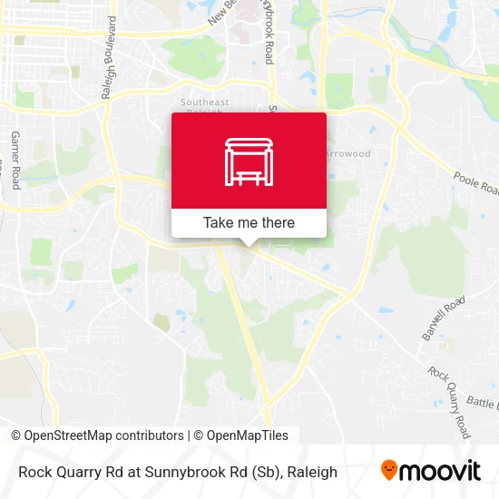 Mapa de Rock Quarry Rd at Sunnybrook Rd (Sb)