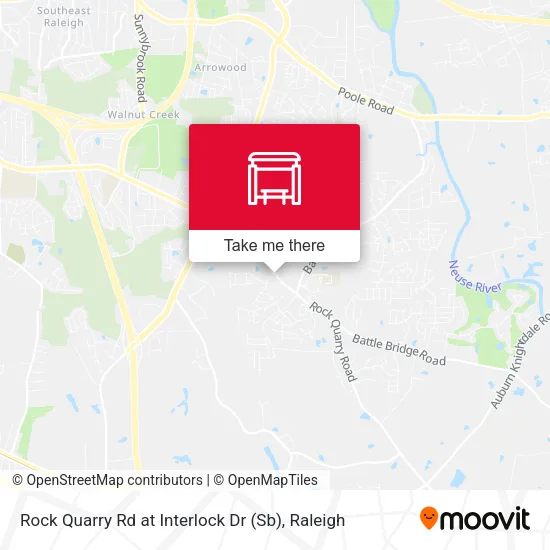 Mapa de Rock Quarry Rd at Interlock Dr (Sb)