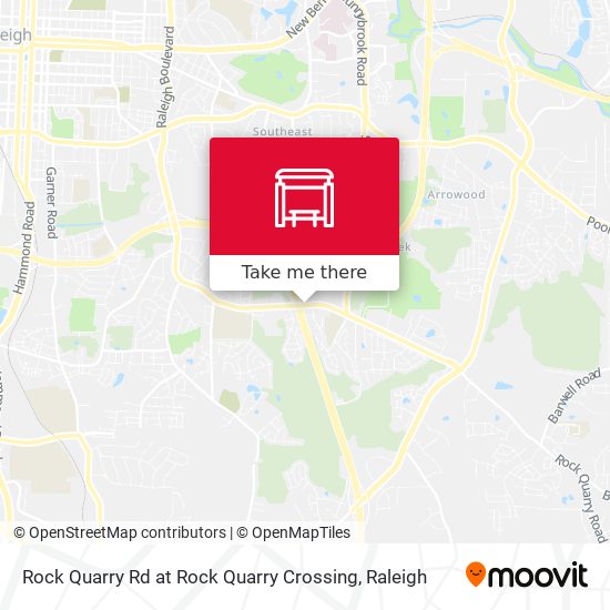 Mapa de Rock Quarry Rd at Rock Quarry Crossing