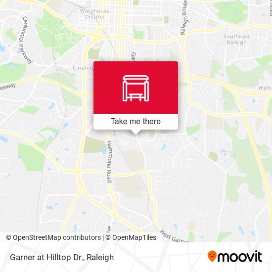 Mapa de Garner at Hilltop Dr.