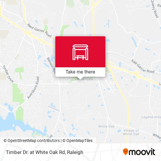 Mapa de Timber Dr. at White Oak Rd