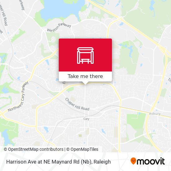 Harrison Ave at NE Maynard Rd (Nb) map
