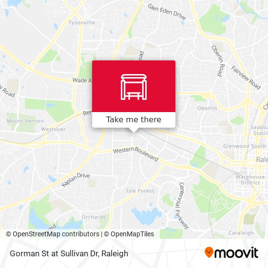 Mapa de Gorman St at Sullivan Dr