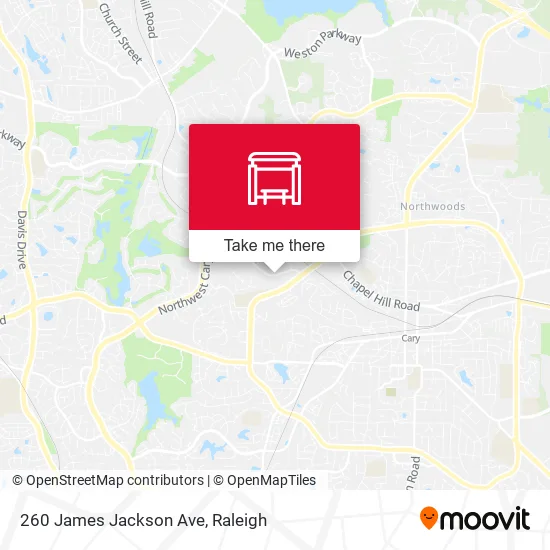 Mapa de 260 James Jackson Ave