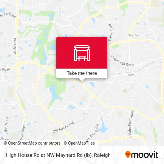 Mapa de High House Rd at NW Maynard Rd (Ib)