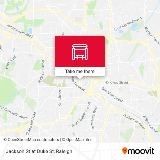 Mapa de Jackson St at Duke St