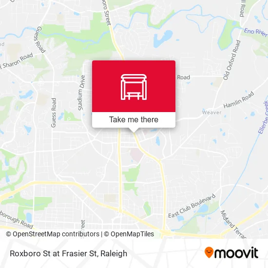 Mapa de Roxboro St at Frasier St