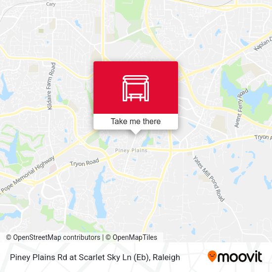 Piney Plains Rd at Scarlet Sky Ln (Eb) map