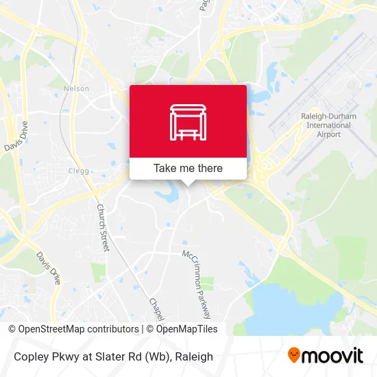 Copley Pkwy at Slater Rd (Wb) map