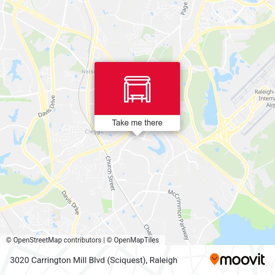 3020 Carrington Mill Blvd (Sciquest) map