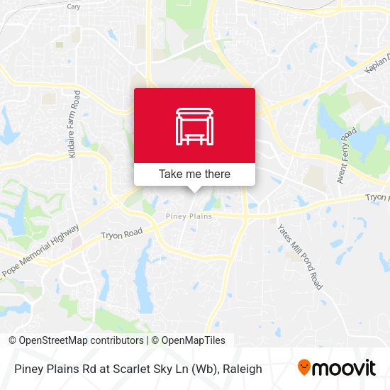 Piney Plains Rd at Scarlet Sky Ln (Wb) map
