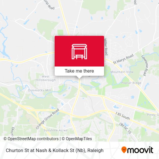 Mapa de Churton St at Nash & Kollack St (Nb)