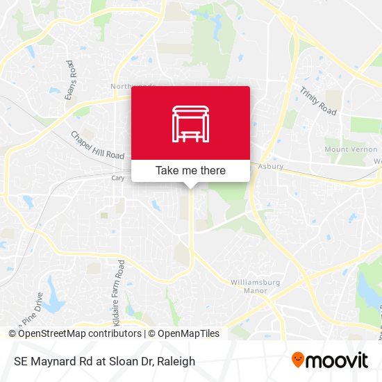 SE Maynard Rd at Sloan Dr map