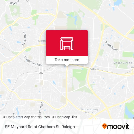 SE Maynard Rd at Chatham St map