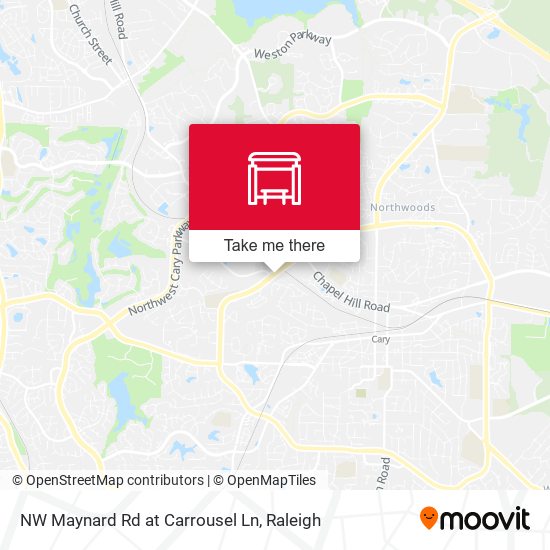 Mapa de NW Maynard Rd at Carrousel Ln