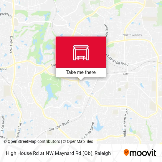 Mapa de High House Rd at NW Maynard Rd (Ob)