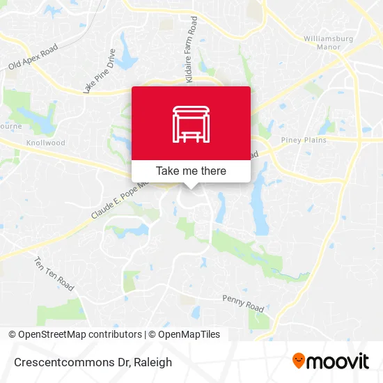 Mapa de Crescentcommons Dr