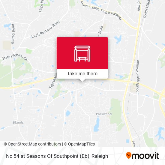 Nc 54 at Seasons Of Southpoint (Eb) map