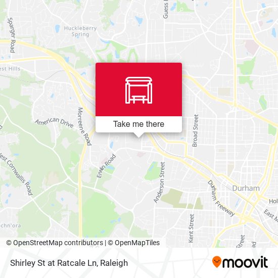 Shirley St at Ratcale Ln map